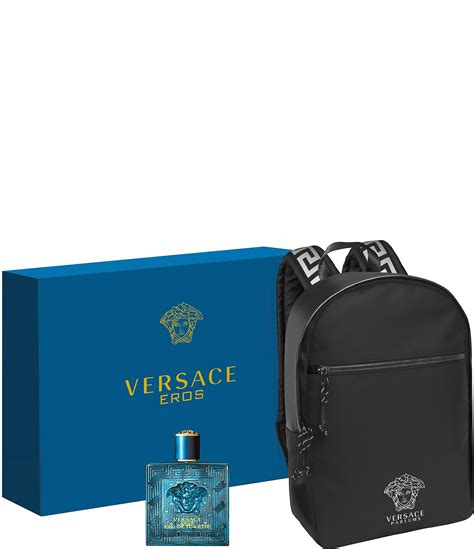 versace mens perfume backpack|Versace backpack gift with purchase.